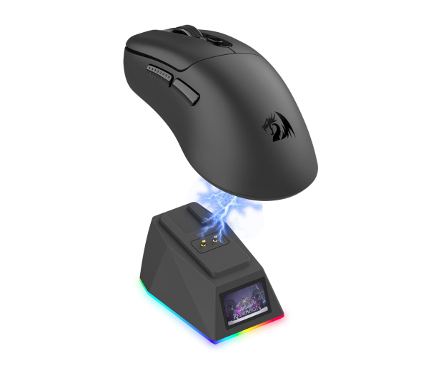 Redragon Ebony Ultra PAW3950 30000 DPI Czarna - 1486552 - zdjęcie 3